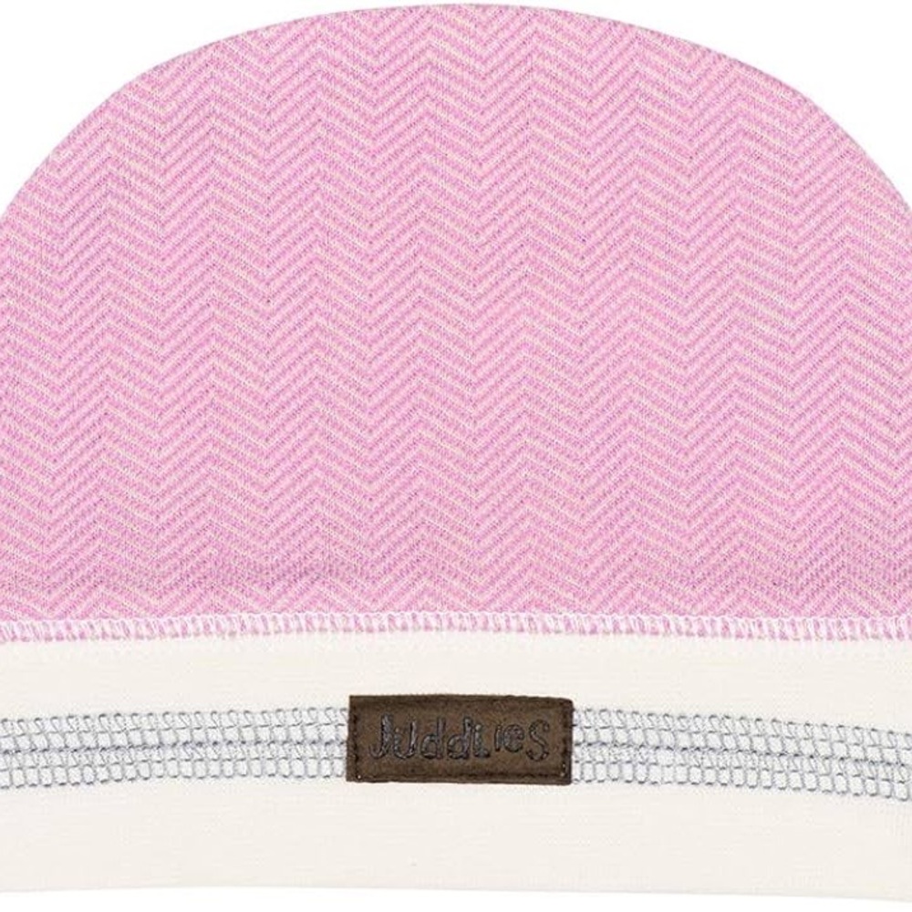 2/$10Snug Pink and White Kids Beanie